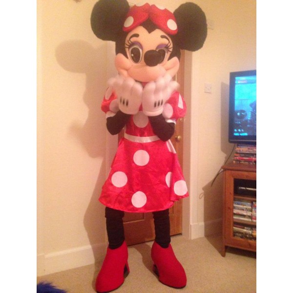 Minnie MouseCostume Hire Minnie Mouse Mascot Minnie MouseHire